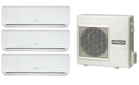 Hitachi RAM-53NP3B / RAK-25RPC + RAK-18RPCx2